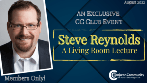 CCC - Steve Reynolds Living Room Lecture