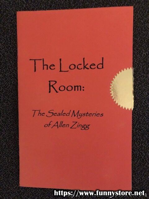 Allen Zingg - The Locked Room
