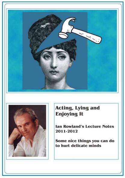 Ian Rowland - Acting, Lying & Enjoying It