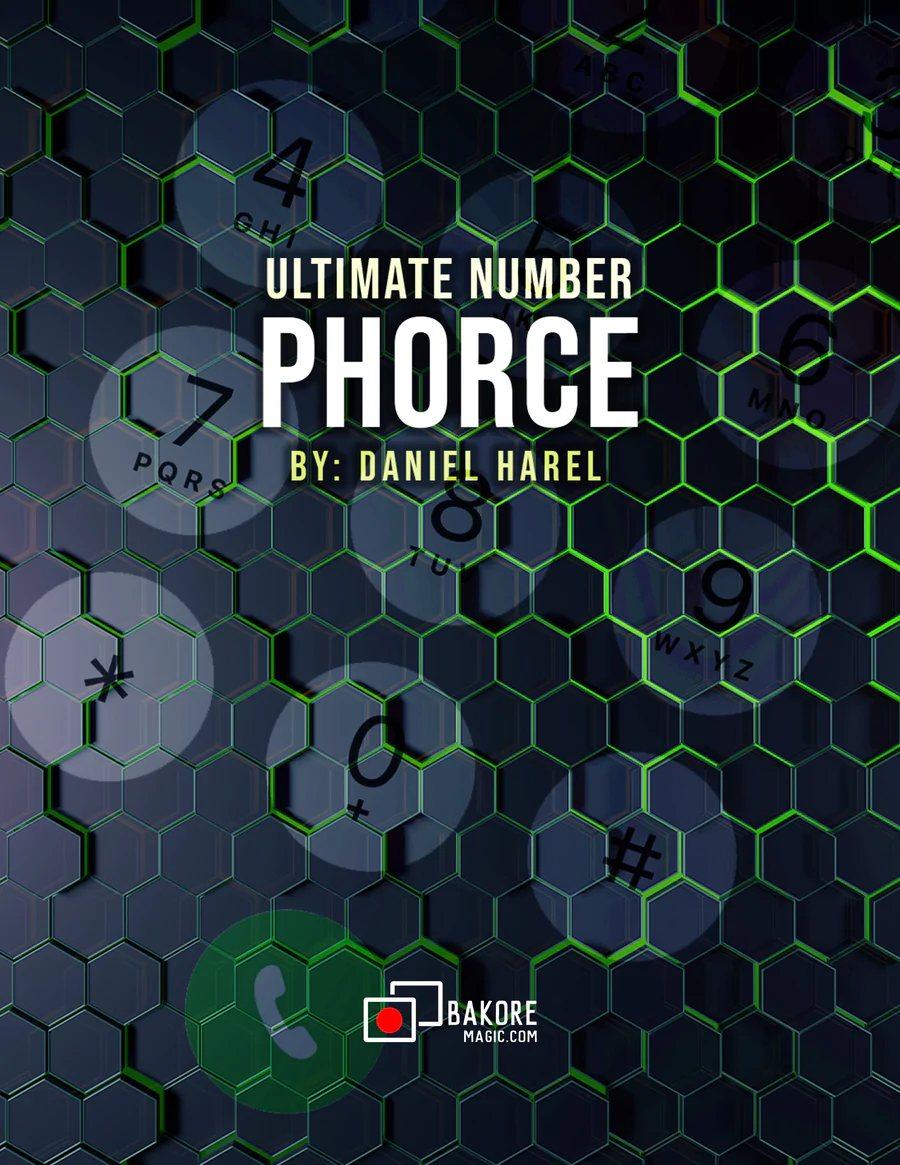 Daniel Harel - Ultimate Number Phorce (Video+PDF)