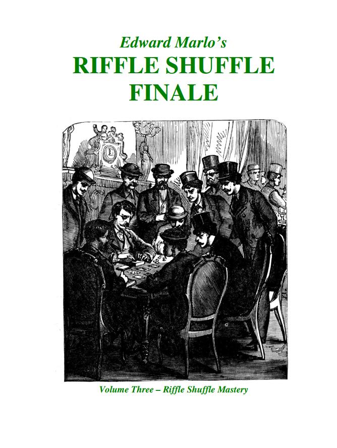 (image for) Jon Racherbaumer - Riffle Shuffle Finale