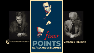 (image for) Conjuror Community Club - Finer Points With Alexander Slemmer