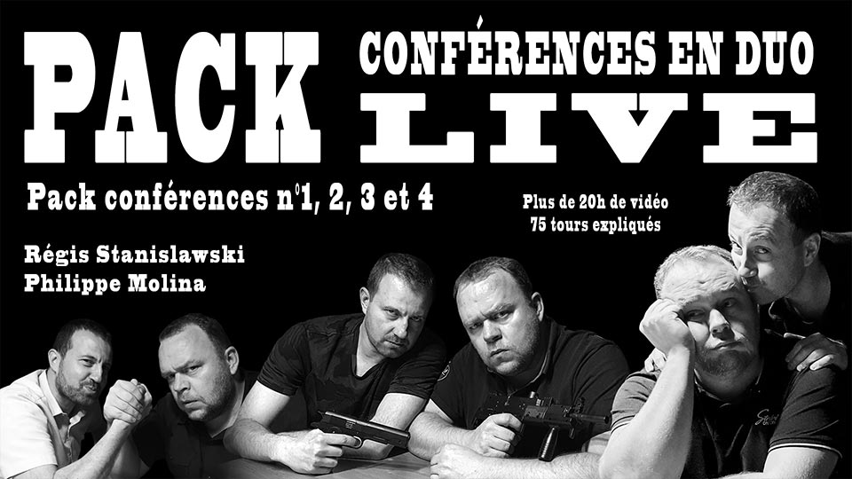 Philippe Molina & Stanislawski - Mega Pack 4 Conférences en Duo Live (1-4)