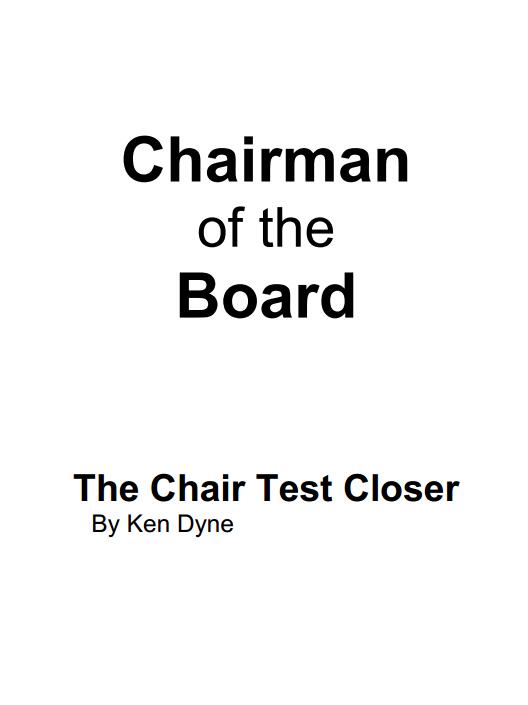 (image for) Ken Dyne - Chairman of the Board