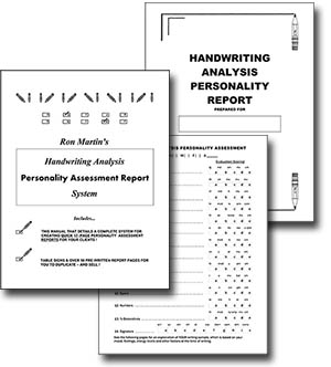 Ron Martin - Ron Martin's Handwriting Analysis Report Package