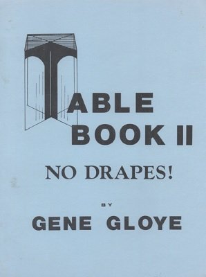 Eugene E. Gloye - The Table Book II