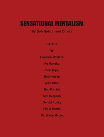 (image for) Robert A. Nelson - Sensational Mentalism I