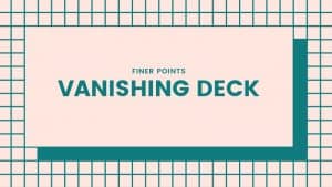 (image for) Conjuror Community Club - Vanishing Deck