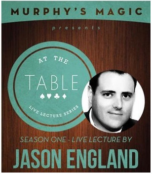 At the Table Live Lecture Jason England