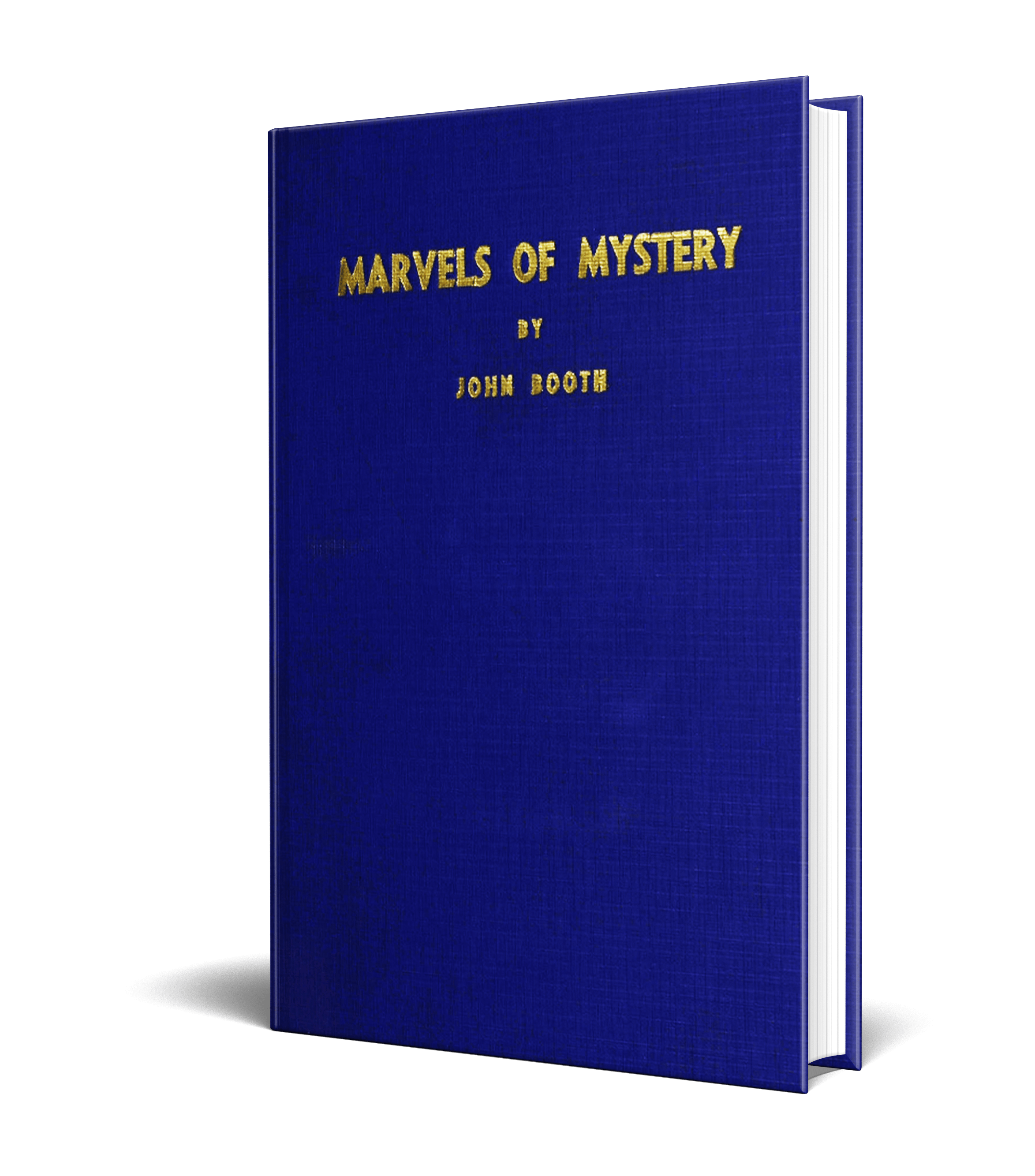 (image for) John Booth - Marvels of Mystery
