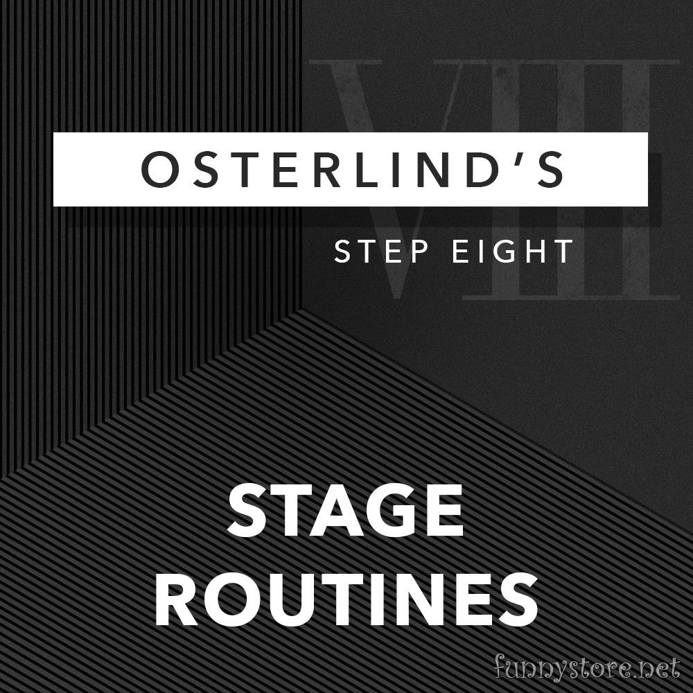 (image for) Richard Osterlind - Osterlind's 13 Steps: 8: Stage Routines