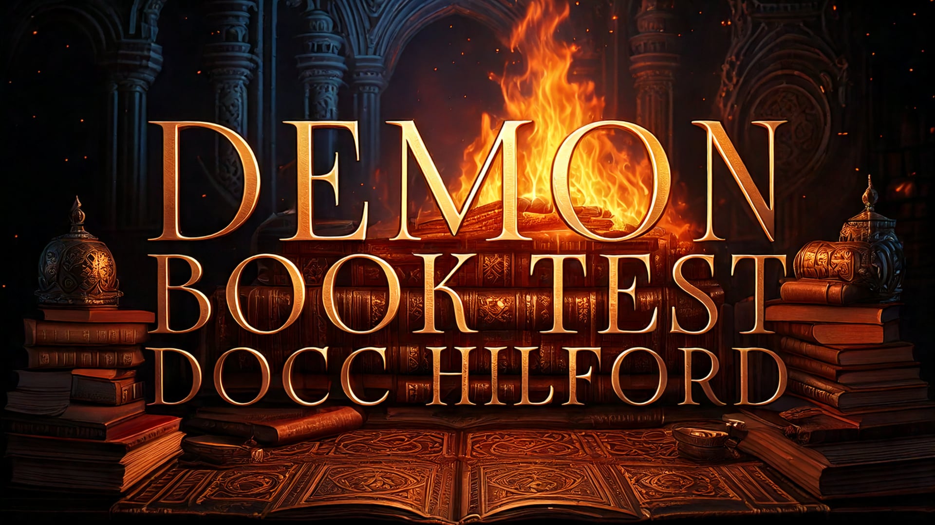 (image for) Doc Hilford - Demon Book Test
