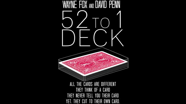 (image for) Wayne Fox and David Penn - The 52 to 1 Deck