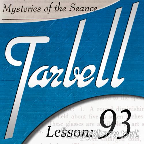 (image for) Dan Harlan - Tarbell 93: Mysteries of the Seance