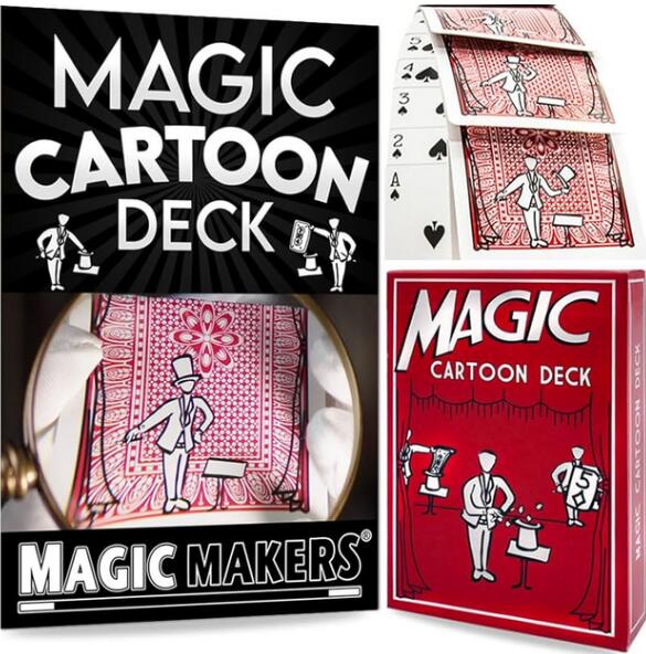 (image for) Rob Stiff - Adams Cartoon Deck by Magic Makers