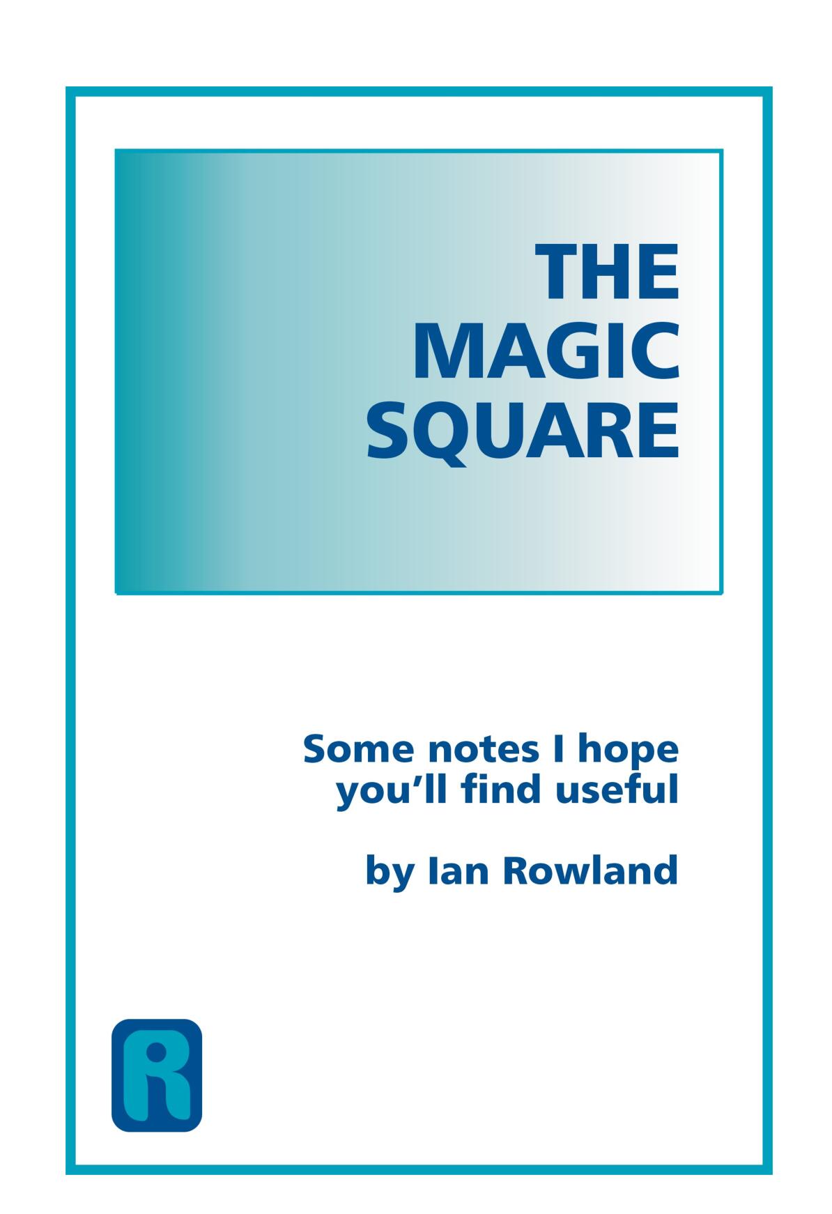 (image for) Ian Rowland - The Magic Square