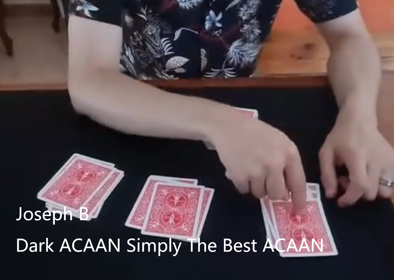 (image for) Joseph B - Dark ACAAN Simply The Best ACAAN