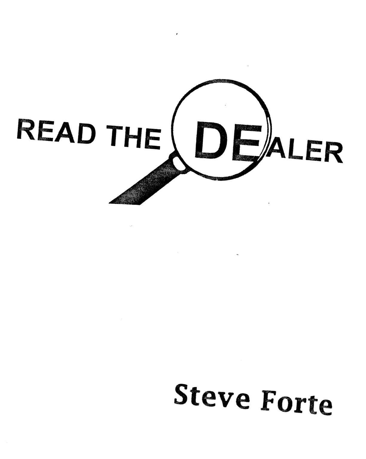 (image for) Steve Forte - Read The Dealer