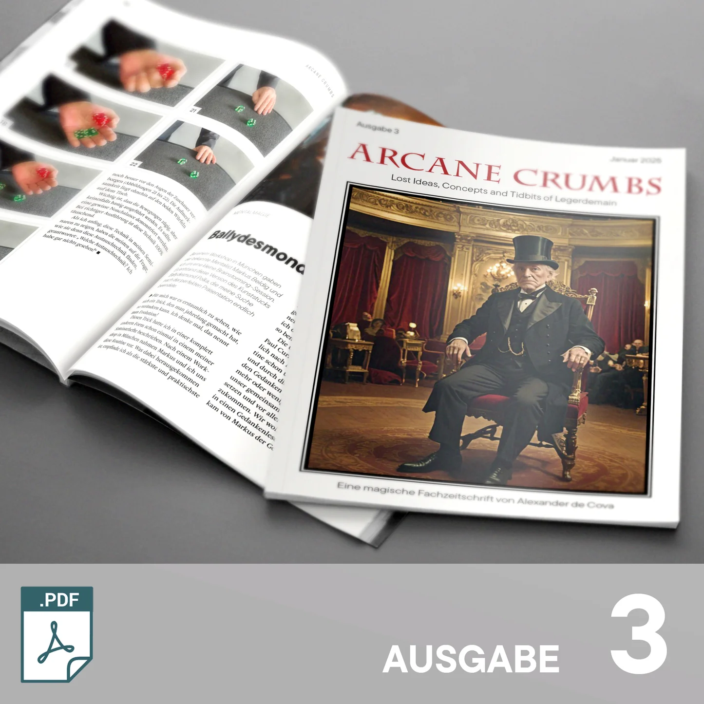 (image for) Alexander de Cova - Arcane Crumbs #3 (English)