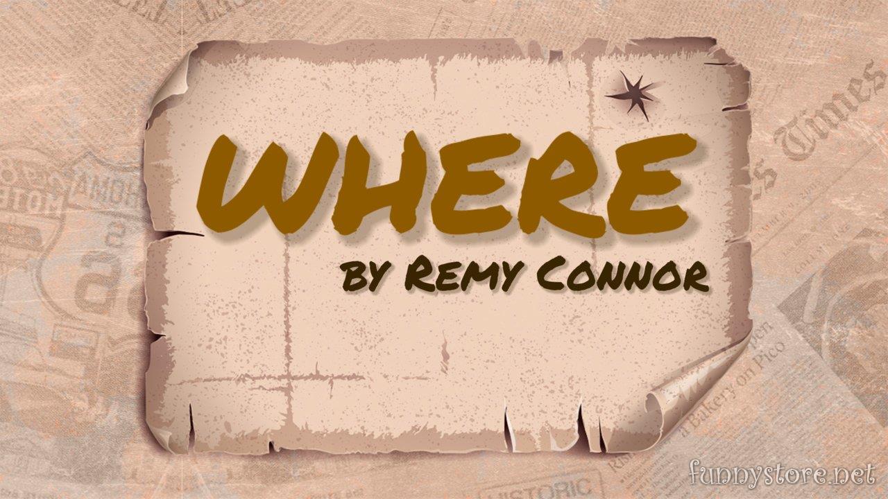 (image for) Remy Conner - Where (Video+PDF)