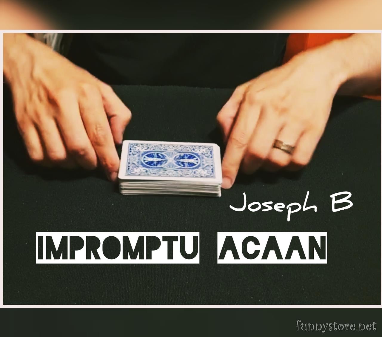 (image for) Joseph B - IMPROMPTU ACAAN
