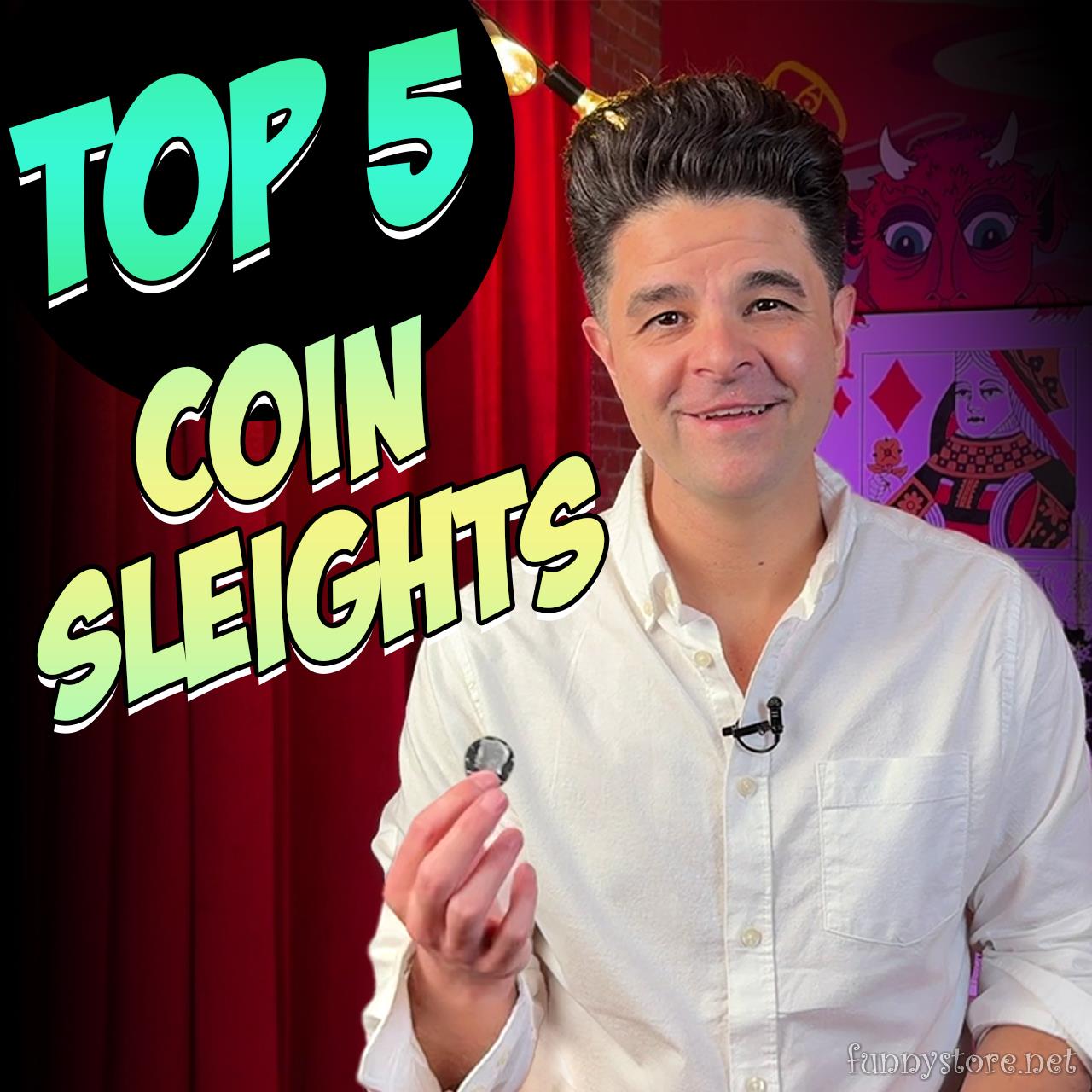 (image for) Nick Locapo - Top 5 Coin Sleights with Nick Locapo