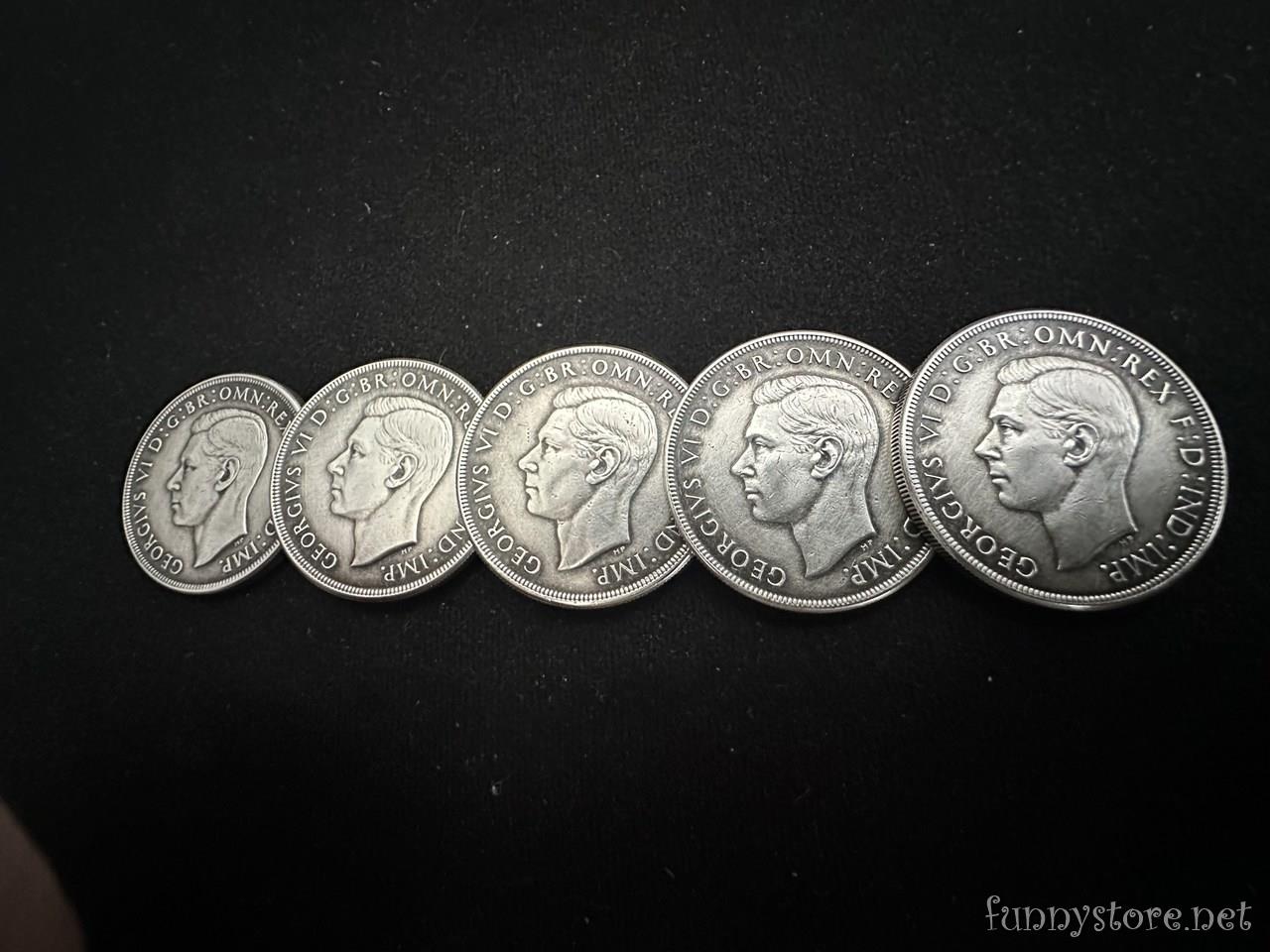 (image for) Toby Z. - How to make sliver coins look antique 2.0