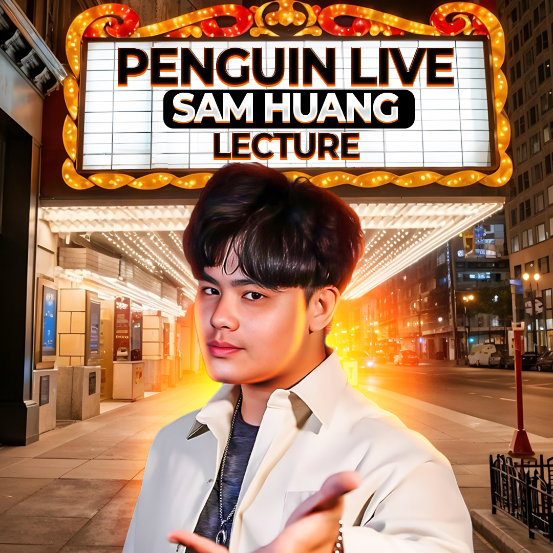 (image for) Sam Huang Penguin Live Online Lecture