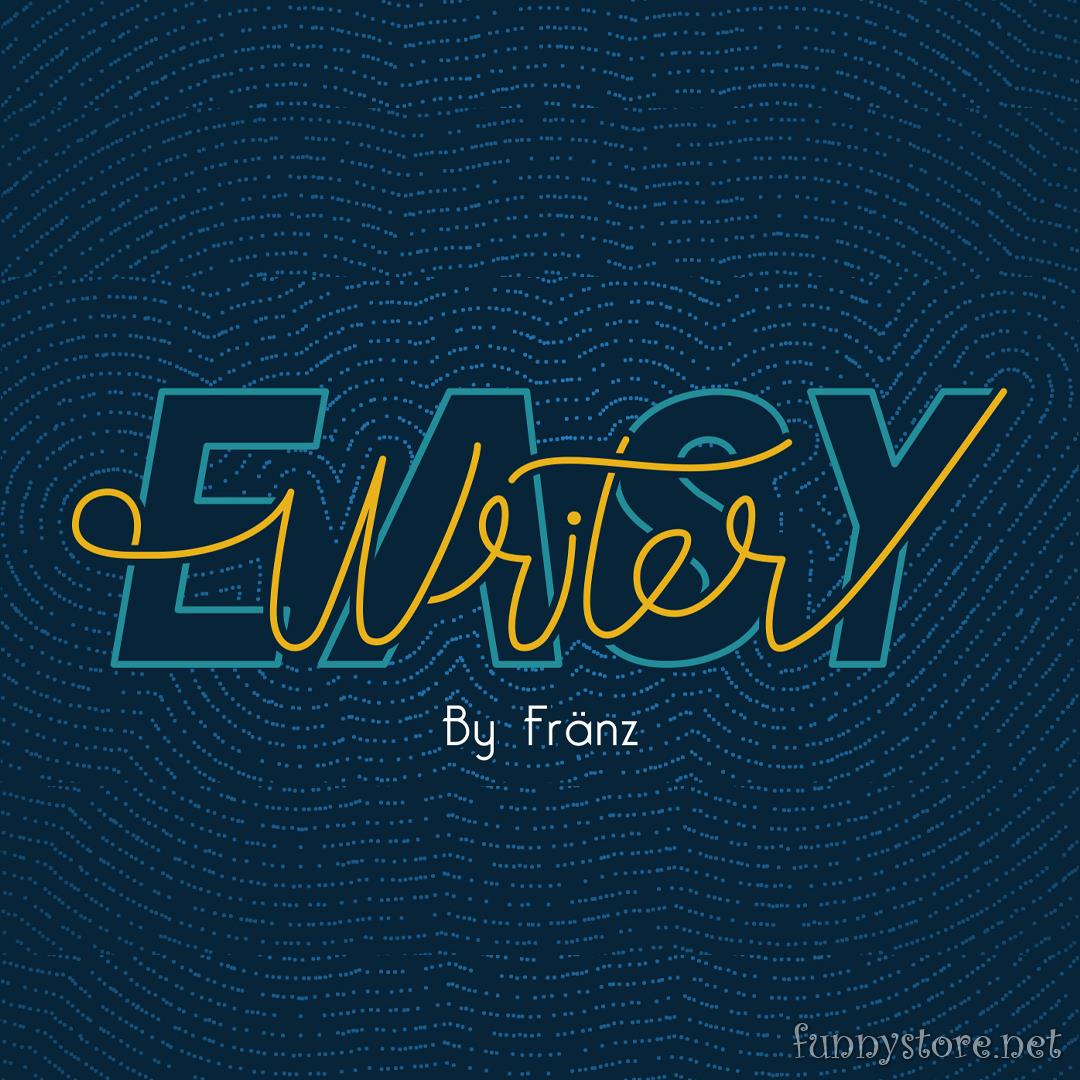 (image for) Franz - Easy Writer (Video+PDF)