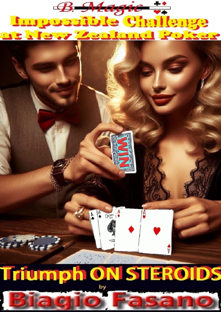 (image for) Biagio Fasano (B. Magic) - Impossible Challenge at New Zealand Poker - Triumph On Steroids