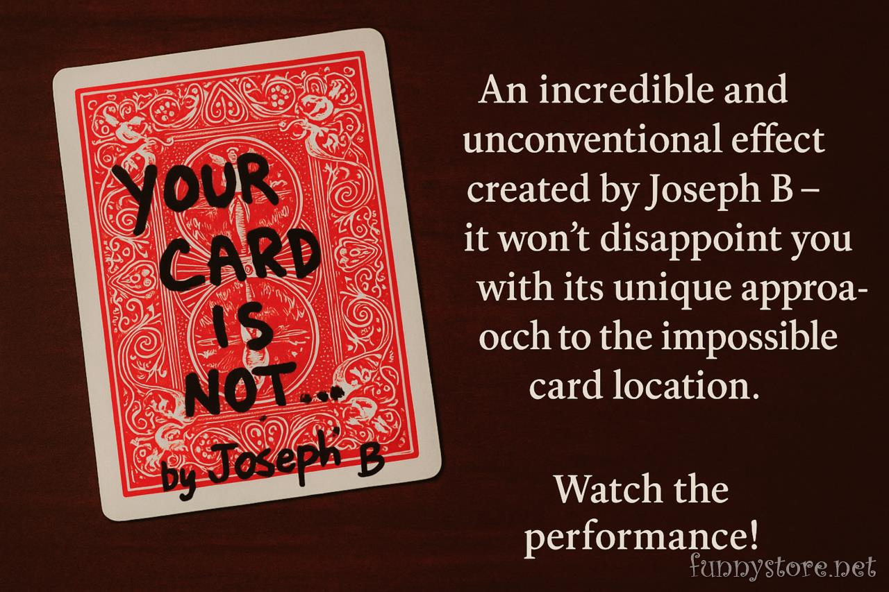 (image for) Joseph B - Your card is not