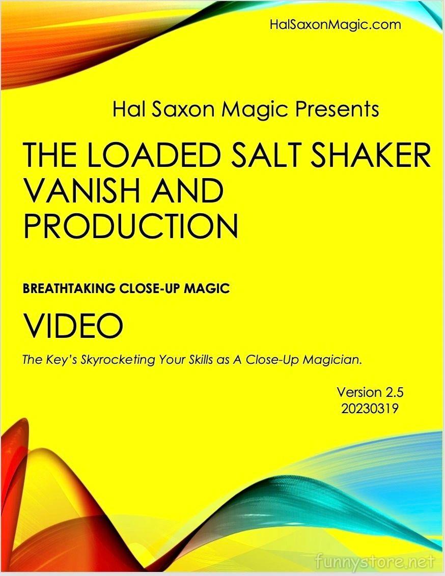 (image for) Hal Saxon - Loaded Salt Shaker Vanish and Production
