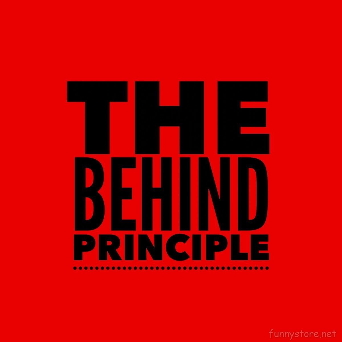 (image for) Hal Saxon - The Behind Principle