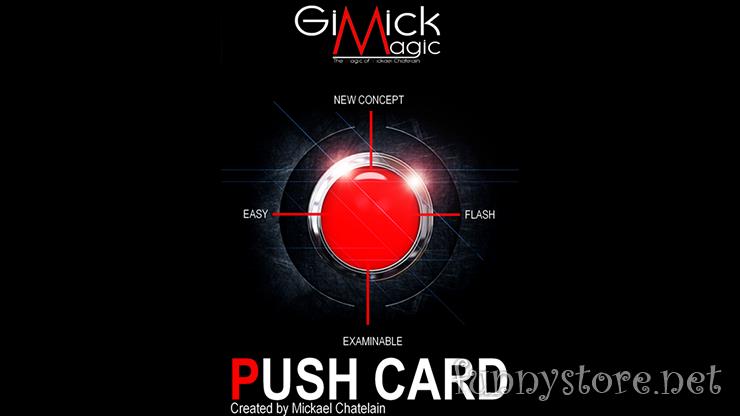 (image for) Mickael Chatelain - PUSH CARD (English)