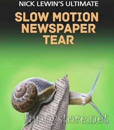 (image for) Nick Lewin - Nick Lewin's Ultimate Slow Motion Newspaper Tear