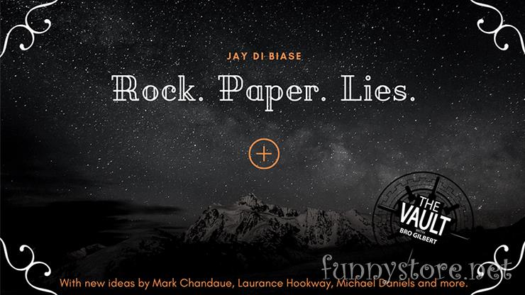 (image for) Jay Di Biase - The Vault - Rock Paper Lies Plus (Video+PDF)