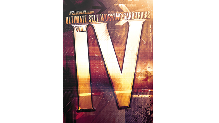 (image for) Big Blind Media - Ultimate Self Working Card Tricks Vol 4