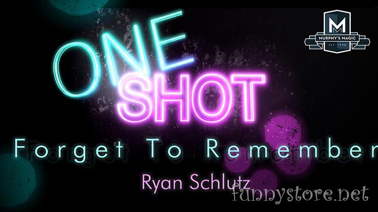 (image for) Ryan Schlutz - MMS ONE SHOT - Forget to Remember