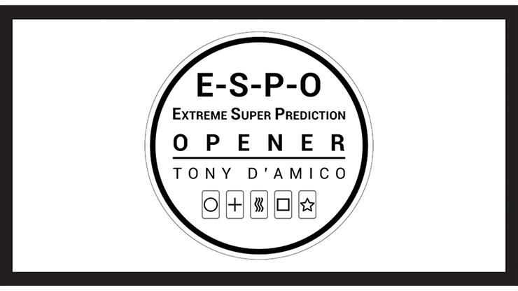 (image for) Tony D'AMICO and Luca Volpe - E.S.P.O. (Extreme Super Prediction Opener) (Video+PDF+Templates)