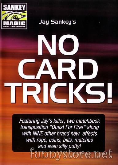 (image for) Jay Sankey - Jay Sankey's No Card Tricks!