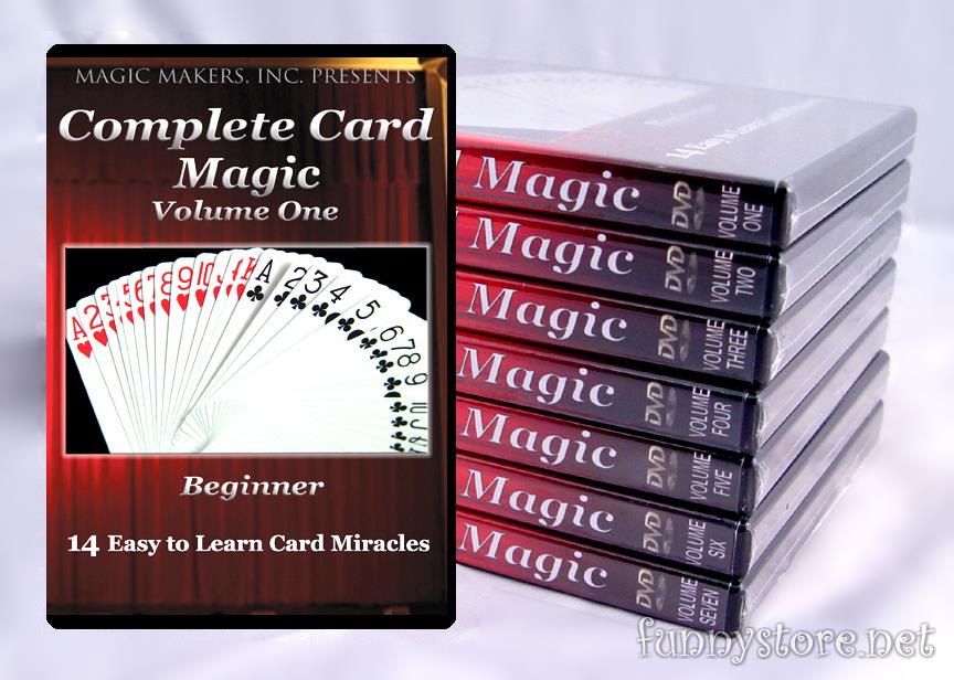 (image for) Gerry Griffin - Complete Card Magic with Gerry Griffin - The Definitive Set (1-7)