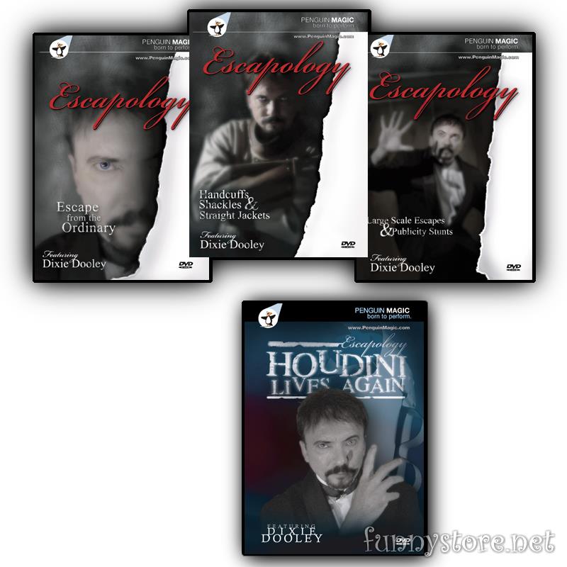 (image for) Dixie Dooley - Escapology with Dixie Dooley (Vol 1-3) (4 DVDs)