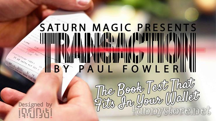 (image for) Paul Fowler - Transaction (Video+Templetes)