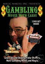 (image for) Simon Lovell - Gambling Moves with Cards featuring Simon Lovell (1-3)