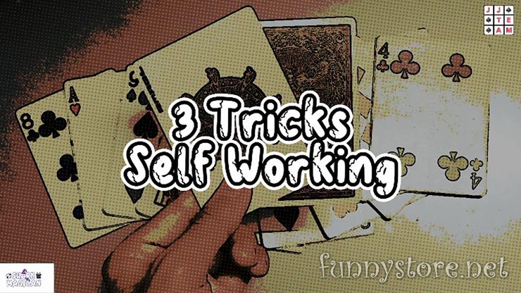 (image for) Shark Tin and JJ Team - 3 Self Working Tricks