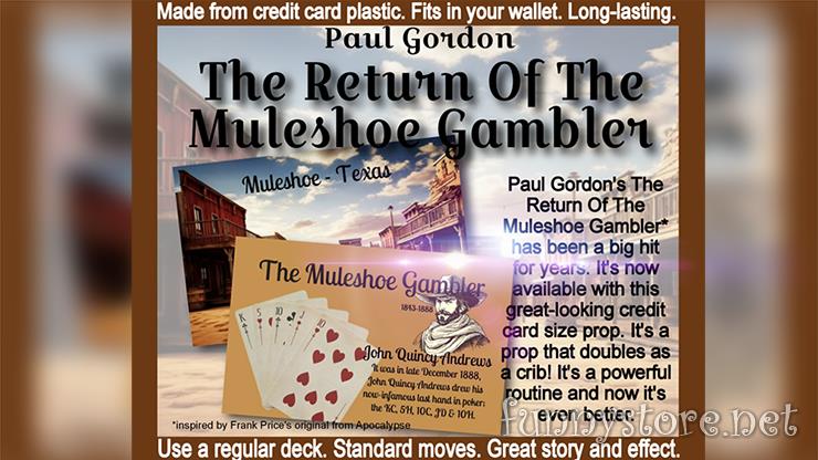 (image for) Paul Gordon - The Return Of The Muleshoe Gambler (Video)