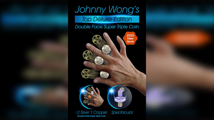 (image for) Johnny Wong - Double Face Top Deluxe Edition Super Triple Coin