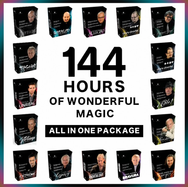 (image for) Luis De Matos Magic Tricks 16 DVDs In One Package (Essential Magic Collection)