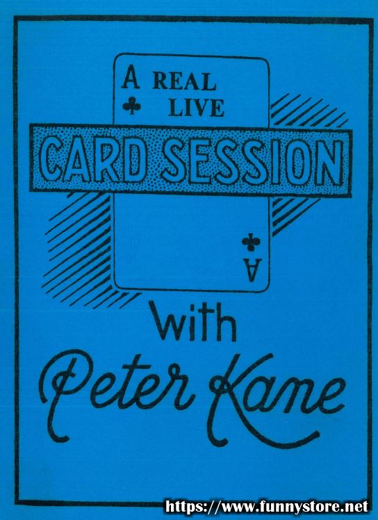 (image for) Peter Kane - A Real Live Card Session