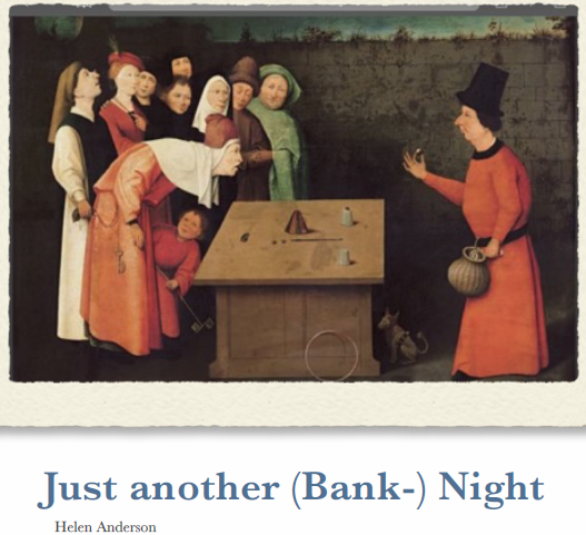 (image for) Helen Anderson - Just Another (Bank) Night